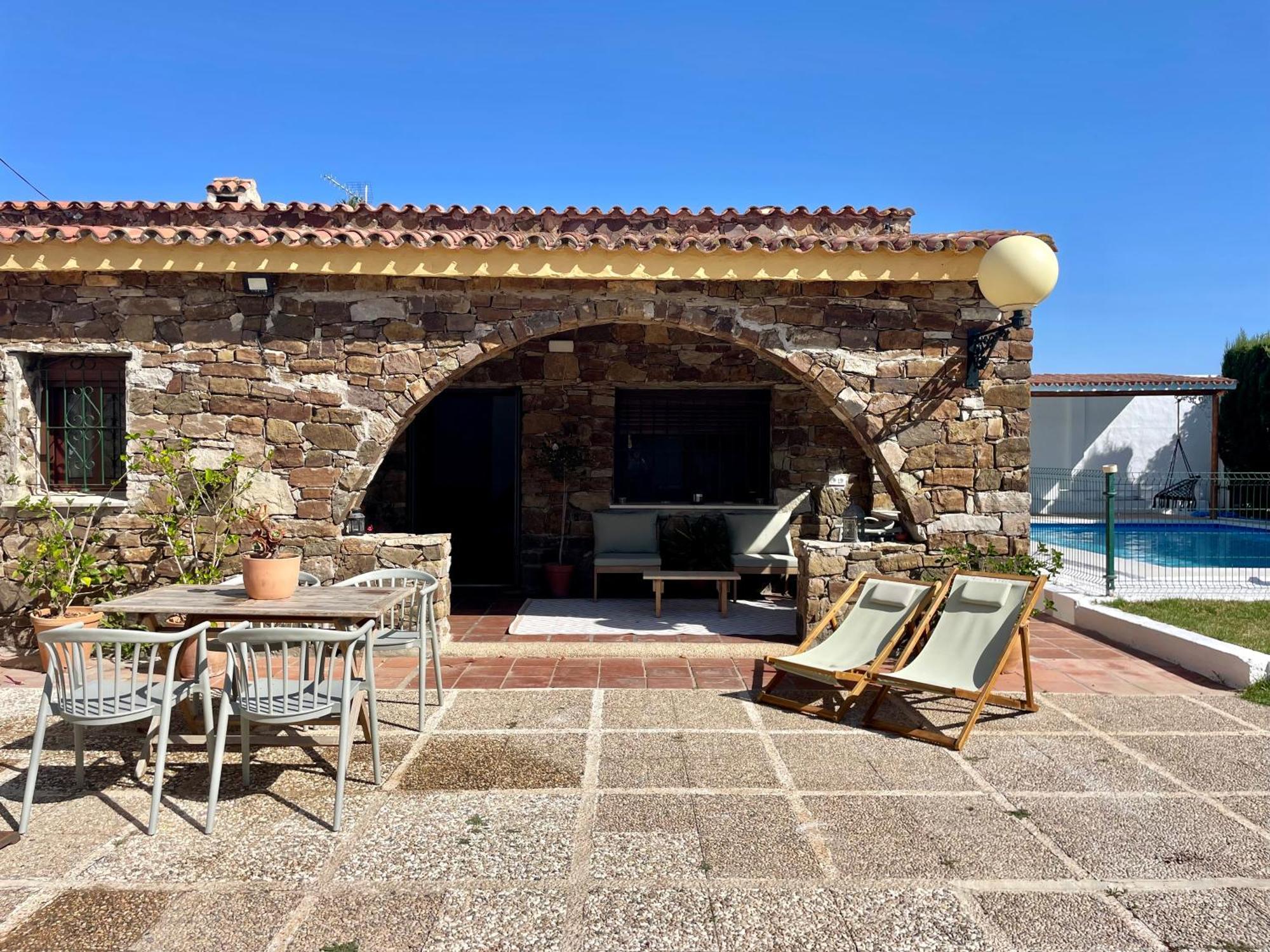 Chalet Con Piscina Privada En Bolonia Tarifa Buitenkant foto